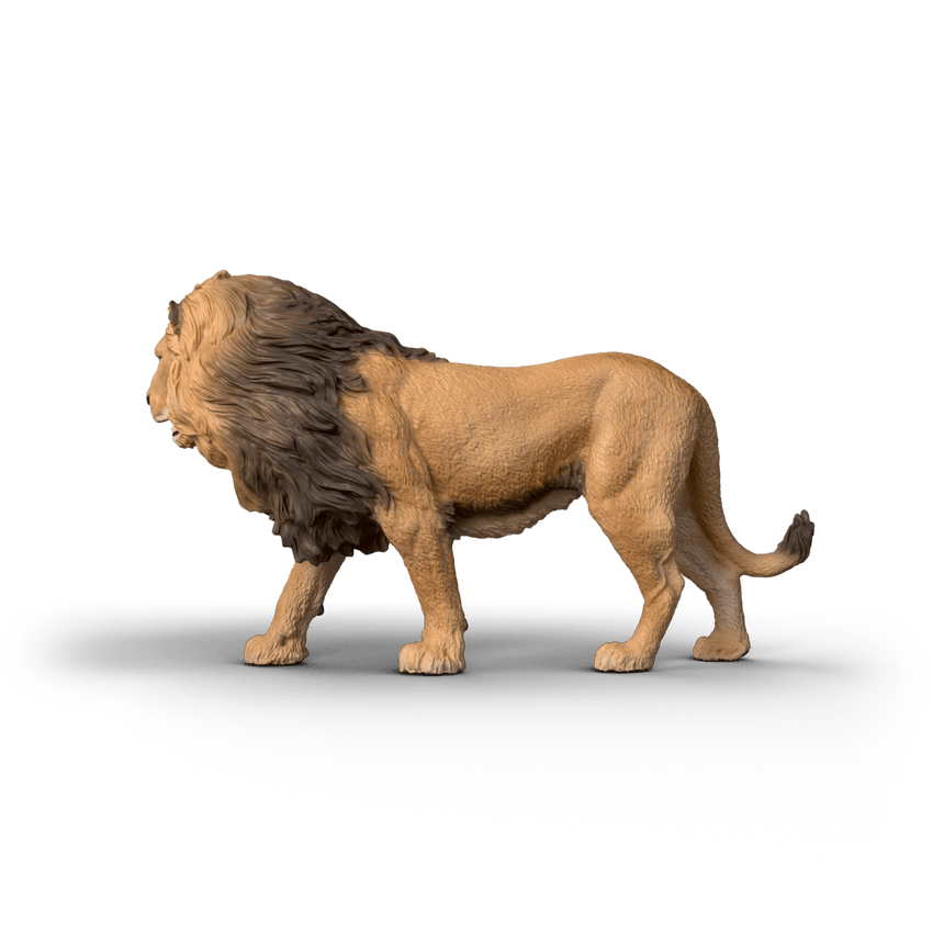 Schleich Lion toy figure side view