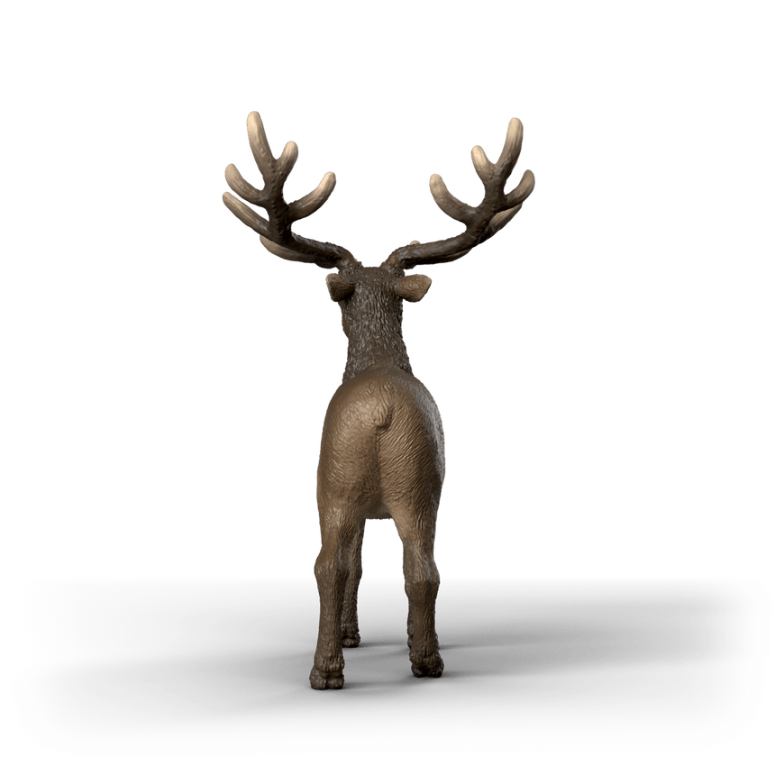 Schleich Elk toy figure additional view
