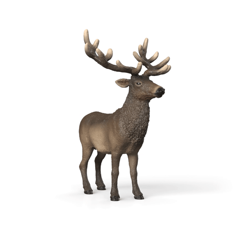Schleich Elk toy figure side view