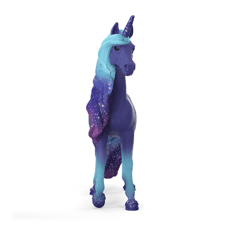 Schleich Galaxy Rainbow Unicorn Stallion toy figure alternate view