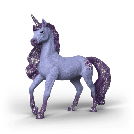 Schleich Unicorn Stallion Orchid toy figure - front product image