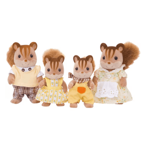 Sylvanian Families Walnut Squirrel Family