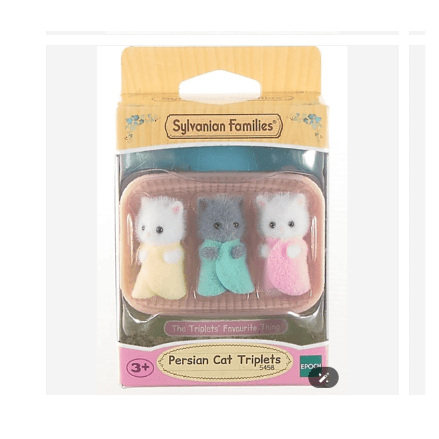 Sylvanian Families Persian Cat Triplets