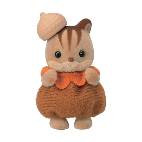 Sylvanian Families Baby Forest Costume Series walnut squirrel baby in acorn costume