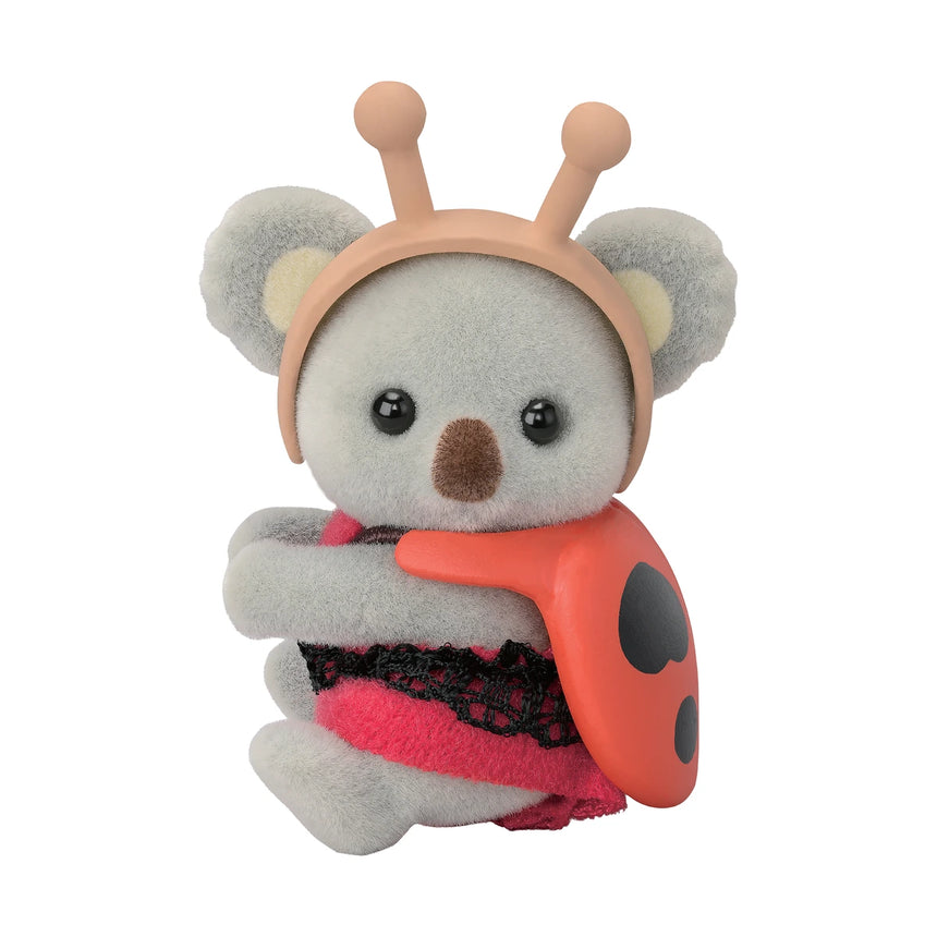 Sylvanian Families Baby Forest Costume Series koala baby in ladybird costume