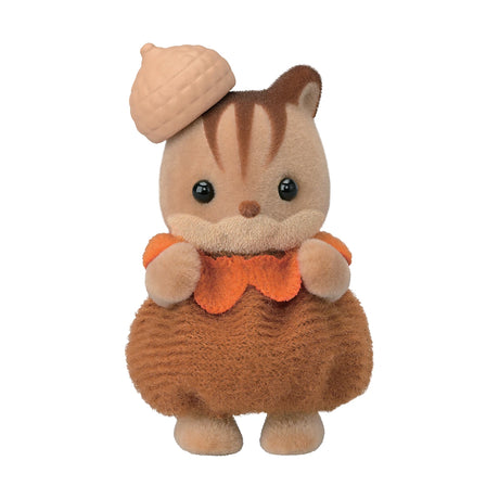 Sylvanian Families Baby Forest Costume Series walnut squirrel baby in acorn costume