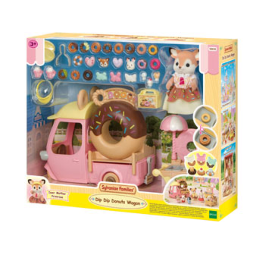 Sylvanian Families Dip Dip Donuts Wagon