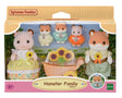 Sylvanian Families Hamster Family five figures parents and triplets
