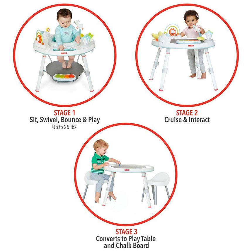 SKIP HOP Silver Lining Cloud Baby's View 3-Stage Activity Center
