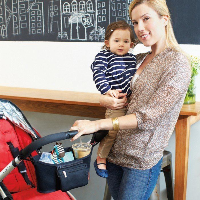 Skip Hop Grab & Go Stroller Organizer - Black