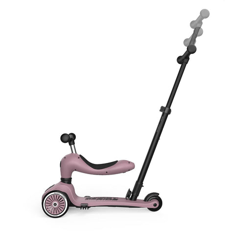 Scoot & Ride Highwaykick 1 Push & Go 2-in-1 kids scooter in Wildberry – view 10