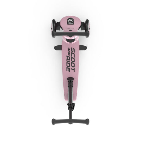 Scoot & Ride Highwaykick 1 Push & Go 2-in-1 kids scooter in Wildberry – view 7