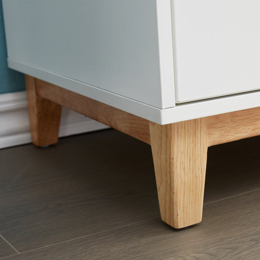 JOY BABY Aurora 2 Drawers Chest of Draw with Change Table - White