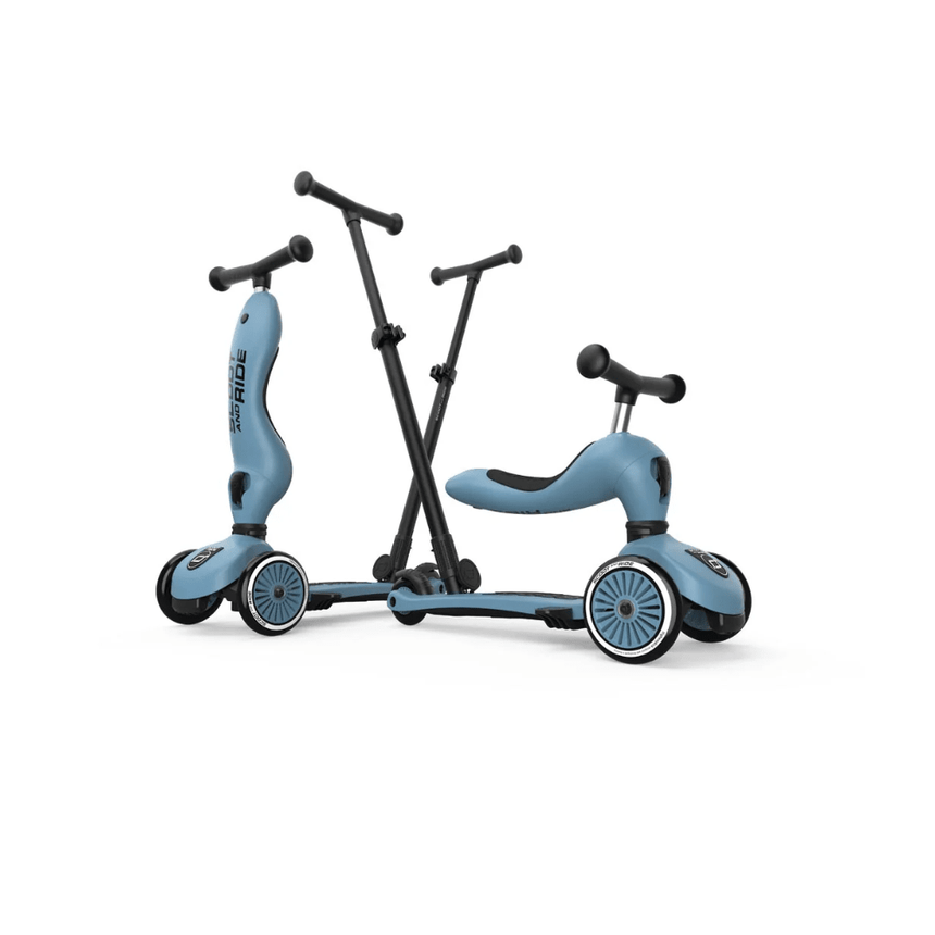 Scoot and Ride Highway Kick 1 Push and Go Steel