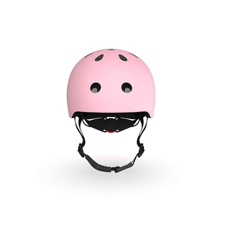 Scoot & Ride LED kids bike and scooter helmet in Rose - view 12