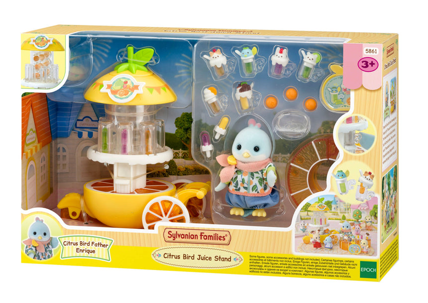 Sylvanian Families Citrus Bird Juice Stand Enrique father figure