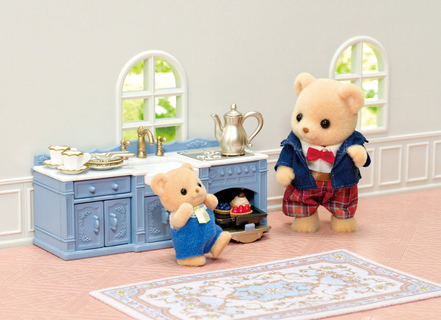 Sylvanian Families Elegant Dining Room furniture and decor set – view 5