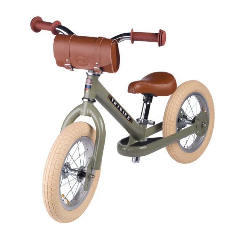 Trybike handlebar bag front view