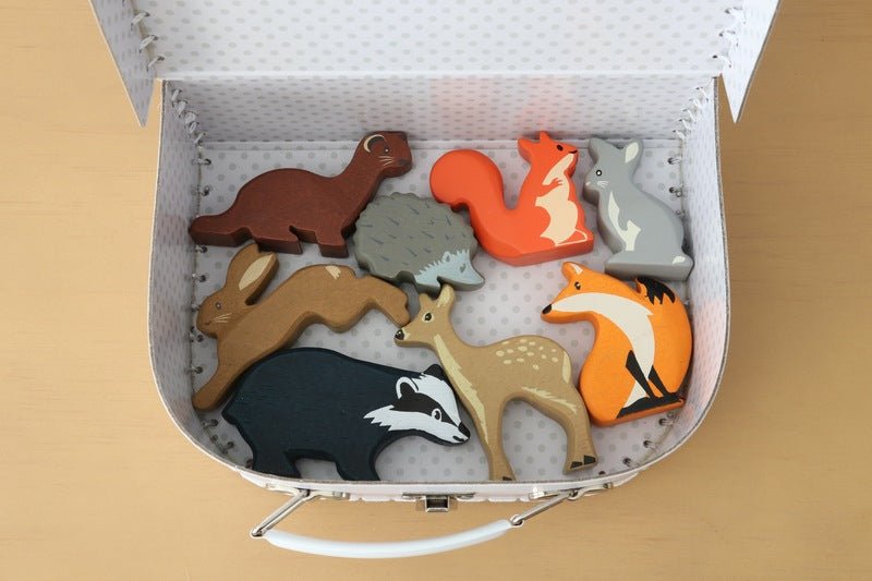 Tender Leaf Toys Wooden Animal Badger - image 9