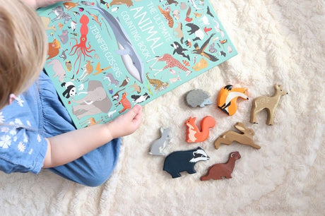 Tender Leaf Toys Wooden Animal Badger - image 6