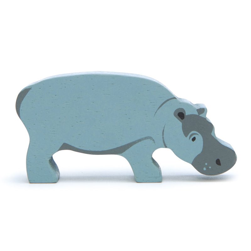Tender Leaf Toys Wooden Animal Hippo