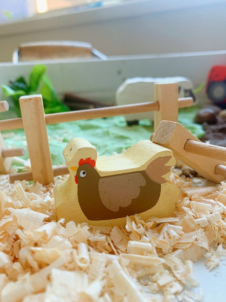 Tender Leaf Toys Wooden Animal Chicken - image 4
