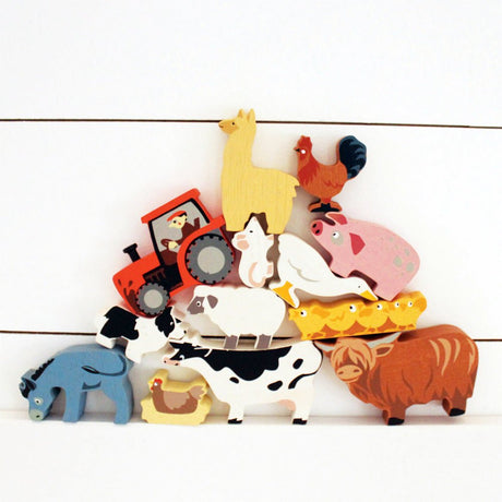 Tender Leaf Toys Wooden Animal Chicken - image 6