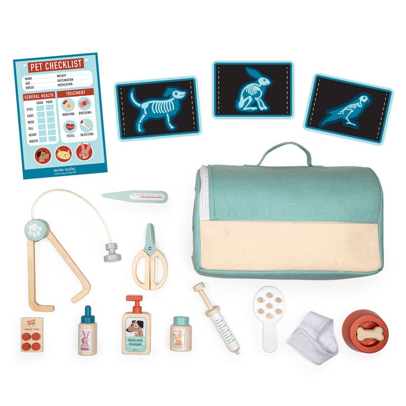 Tender Leaf Toys Animal Rescue Vet Case - image 3