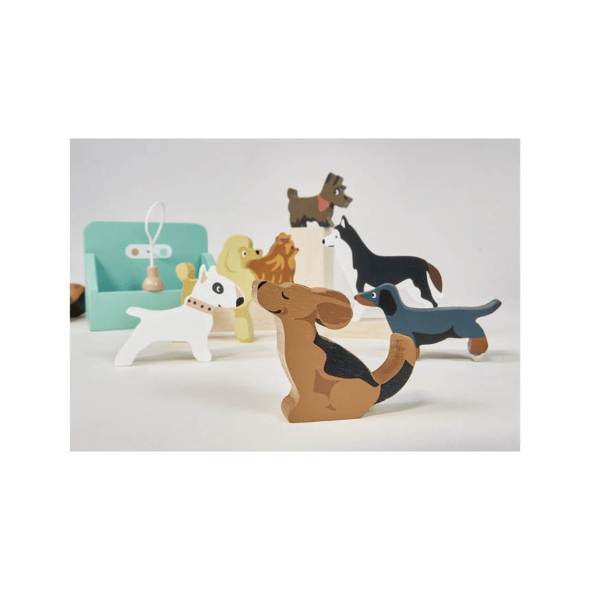 Tender Leaf Toys Waggy Tails Dog Salon Play Set