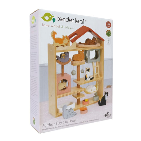Tender Leaf Toys Purrfect Stay Cat Hotel - image 6
