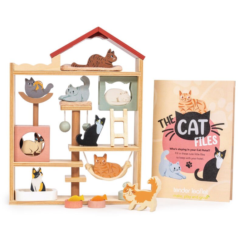 Tender Leaf Toys Purrfect Stay Cat Hotel - image 2