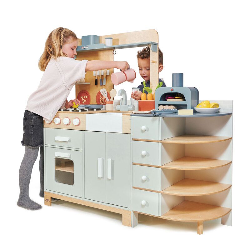 Tender Leaf Toys Pretend La Fiamma Grand Kitchen