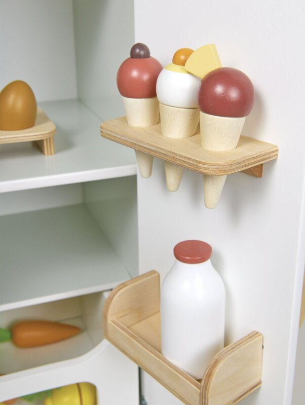 Tender Leaf Toys Pretend Refrigerator