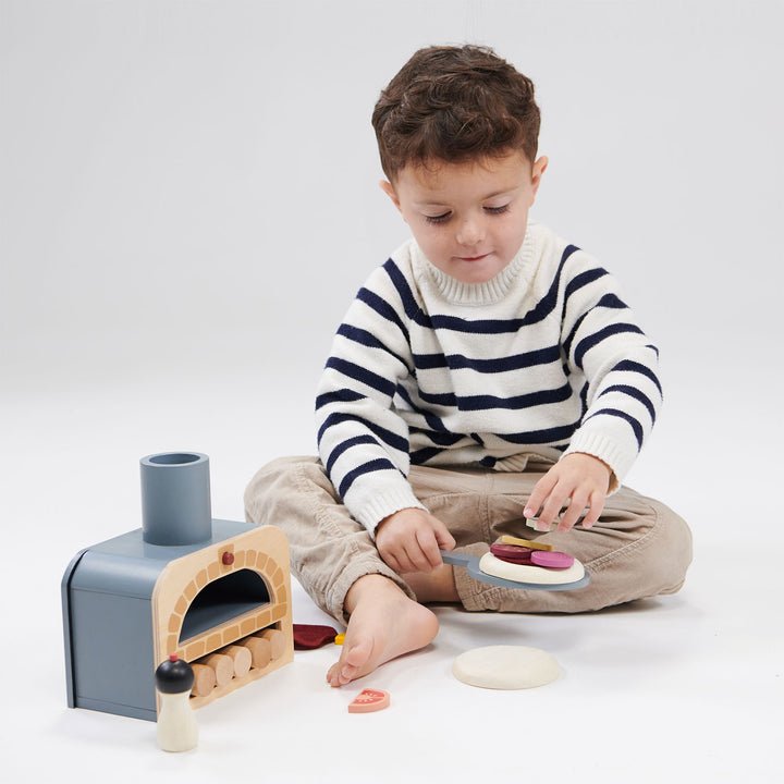 Tender Leaf Toys Pretend Make Me a Pizza Set
