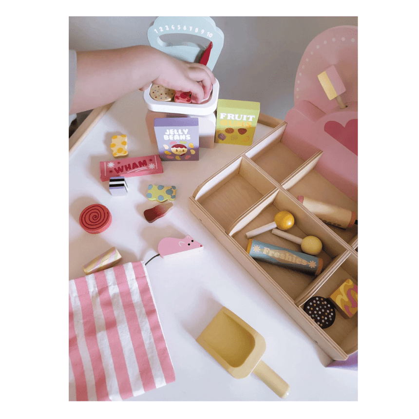 Tender Leaf Toys Pretend Sweetie Pic N Mix Shop
