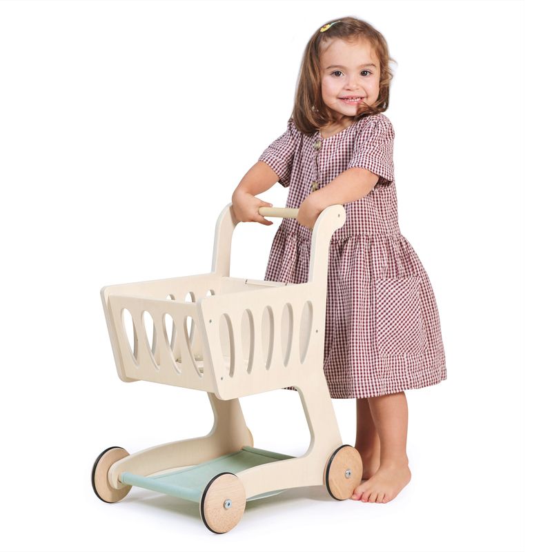 Tender Leaf Toys Pretend Shopping Cart