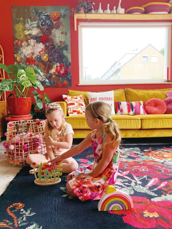 Tender Leaf Toys Pretend Rainbow Birthday Cake
