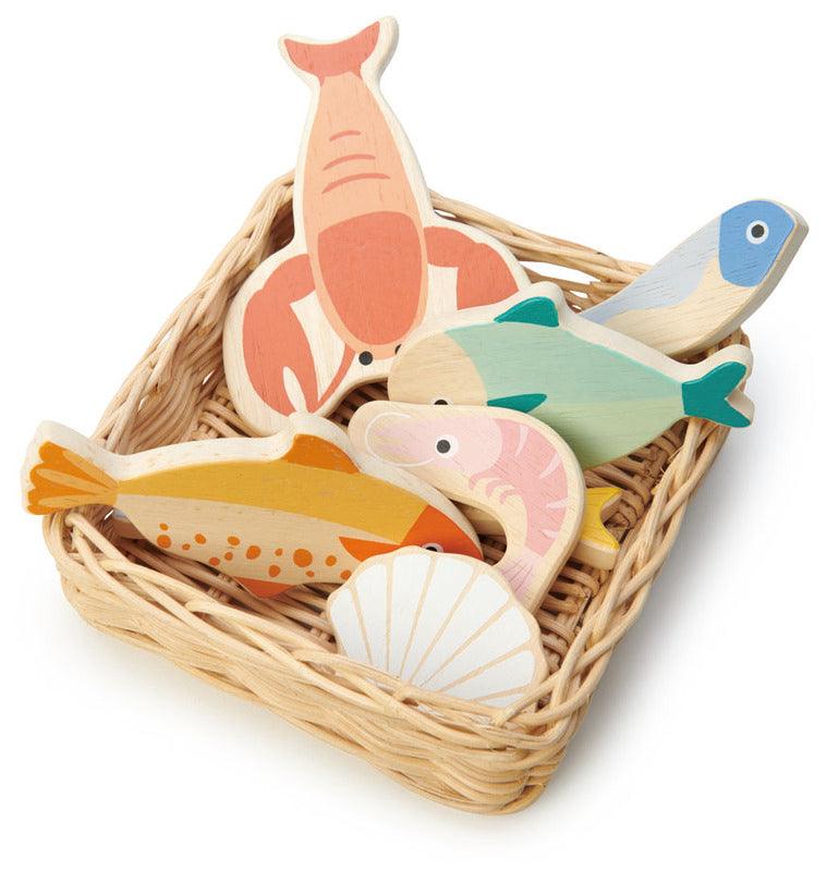 Tender Leaf Toys Seafood Basket