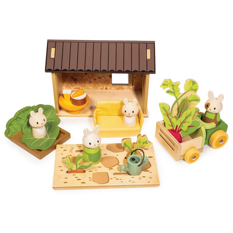 Tender Leaf Toys Bunny's Carrot Patch - image 3