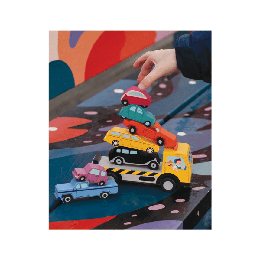 Tender Leaf Toys Stacking Cars