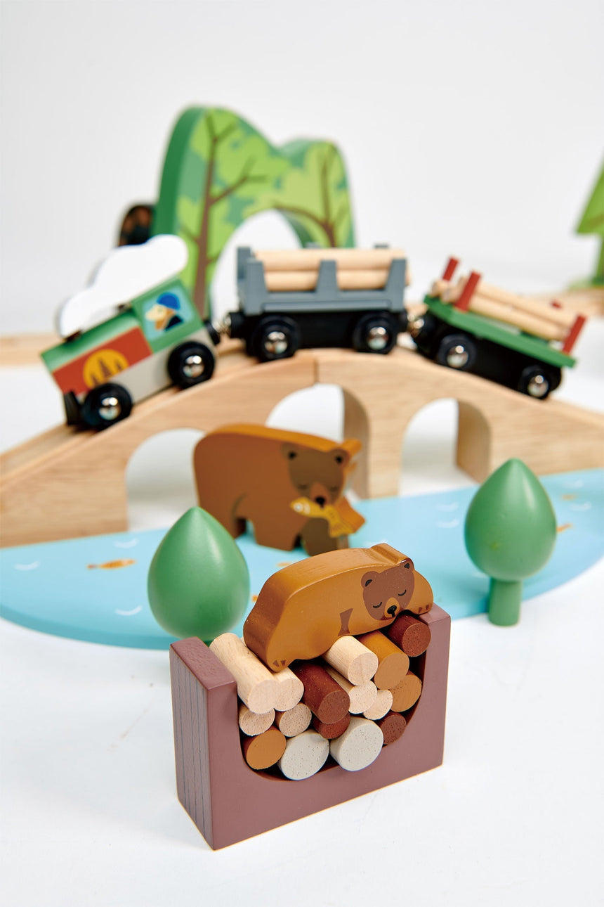 Tender Leaf Toys Wild Pines Train Set - image 15