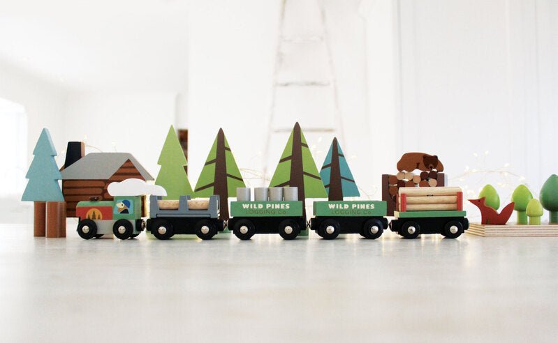 Tender Leaf Toys Wild Pines Train Set - image 11