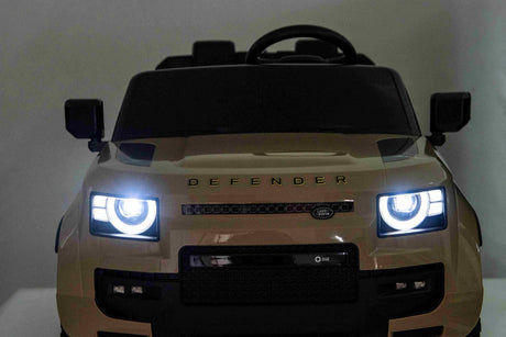 All 4 Kids TR2503 Range Rover Defender kids ride-on car safety, comfort and LED feature summary