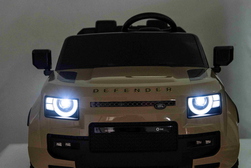 All 4 Kids TR2503 Range Rover Defender kids ride-on car safety, comfort and LED feature summary