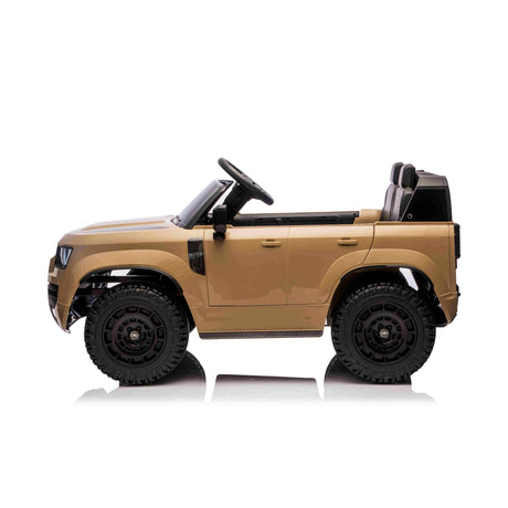 Interior seat and dashboard of All 4 Kids TR2503 Range Rover Defender 12V kids ride-on car
