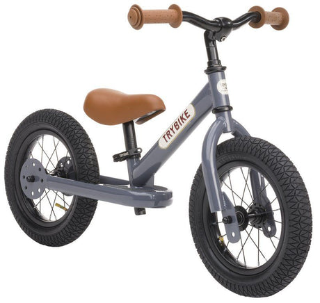 Vintage Grey Trybike handlebar and grips