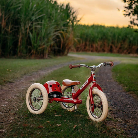 Vintage Red Trybike quick conversion kit