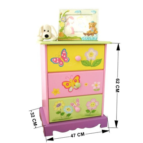 Additional view of Olivia Fairy girls bedside table