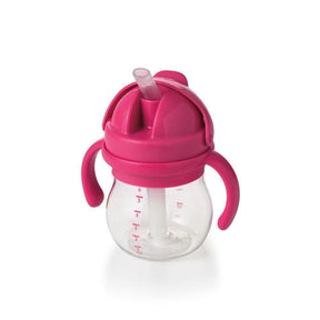 Oxo Tot Grow Straw Cup With Handles - Pink