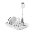 Oxo Tot On-the-Go Drying Rack & Bottle Brush - Grey